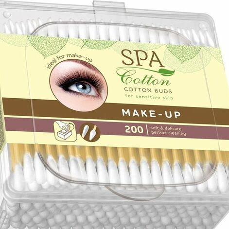 Spa Cotton Cotton Buds Make-Up Vatitikud Meigi Eemaldamiseks